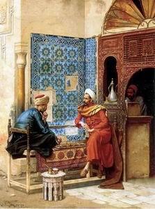 unknow artist Arab or Arabic people and life. Orientalism oil paintings  300 France oil painting art